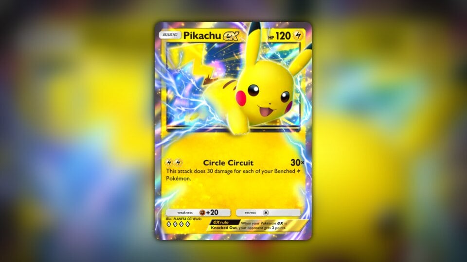 Pikachu ex (#96, ♦️♦️♦️♦️, Genetic Apex) • Pokémon