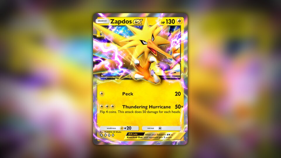 Zapdos (#104, ♦️♦️♦️♦️, Genetic Apex) • Pokémon TCG