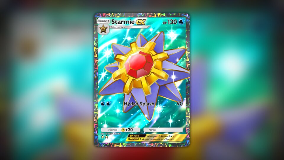 Starmie (#257, Genetic Apex) • Pokémon TCG Pocket