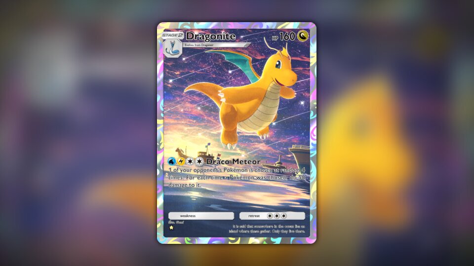 Dragonite (Genetic Apex #244/226, 1-Star) | Pokémon TCG Pocket