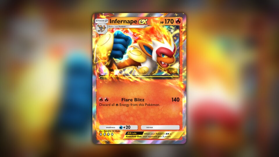 pokemon cards infernape ex Pokemon TCG