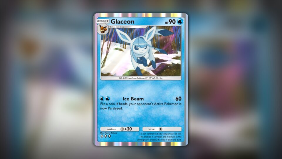 ポケモンカード　グレイシア　Glaceon LV.46 PLATINUM ポケモンカード グレイシア Glaceon LV.46 PLATINUM