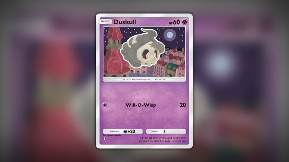 Duskull (Space-Time Smackdown #70/208, 1-Diamond) | Pokémon TCG Pocket