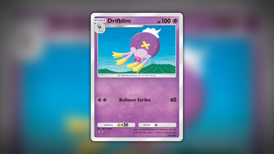 Drifblim (Space-Time Smackdown #74/208, 2-Diamonds) | Pokmon TCG Pocket