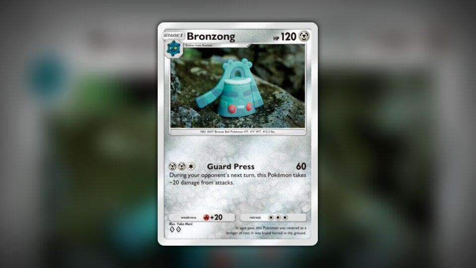 Bronzong (#117, ♦️♦️, Space-Time Smackdown) • Pokémon
