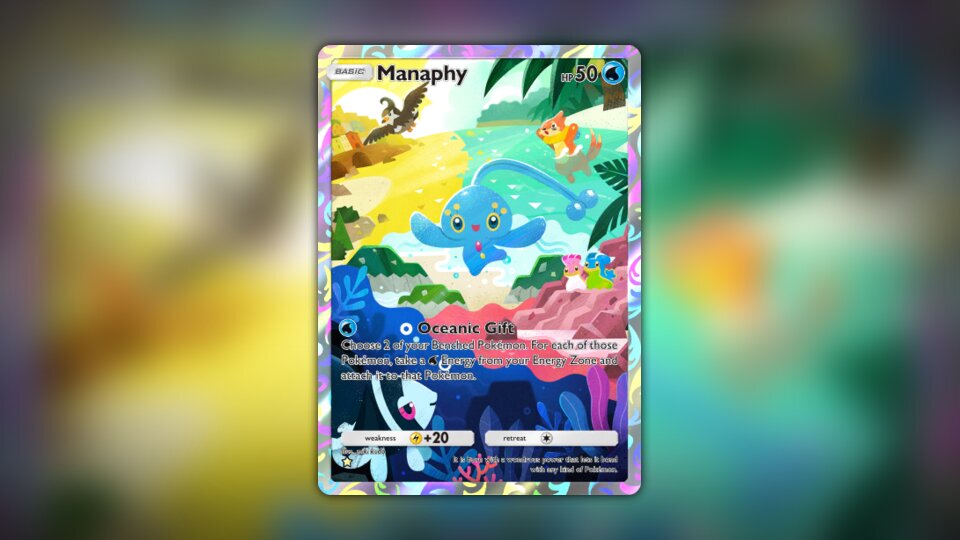 pokemon card manaphy Manaphy [MD