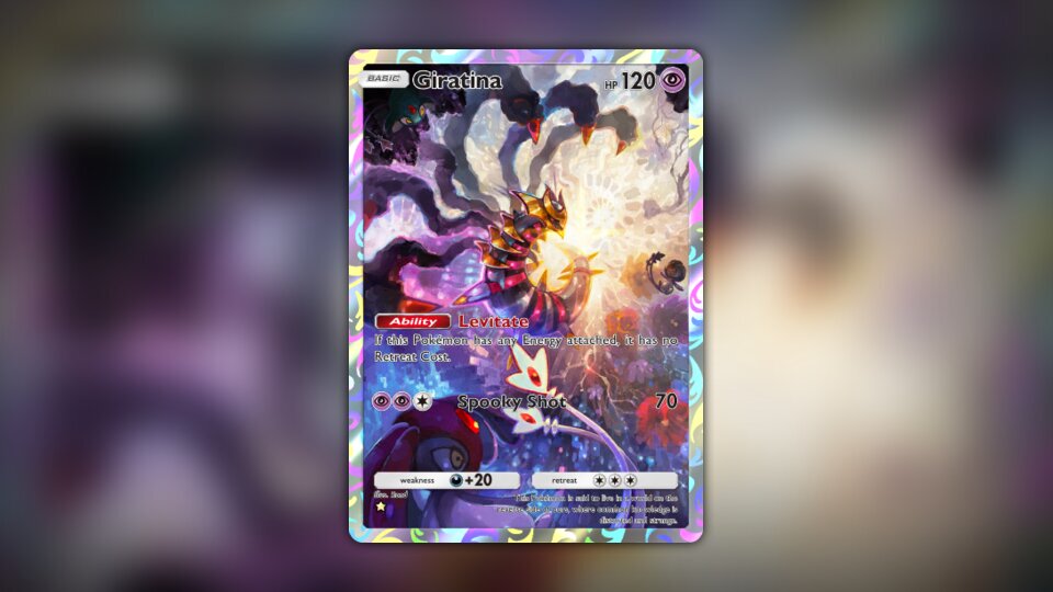 Giratina (Space-Time Smackdown #167/208, 1-Star) | Pokmon TCG Pocket