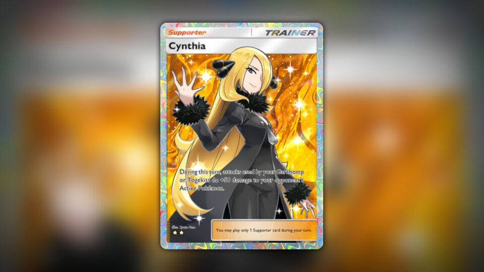 Cynthia (Space-Time Smackdown #192/208, 2-Stars) | Pokémon TCG Pocket