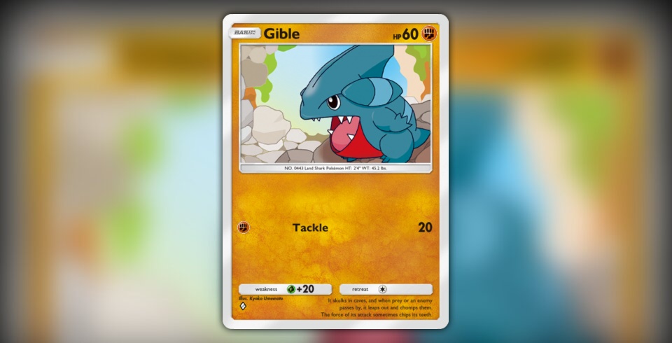 Gible (Luz Triunfal #45/96, 1-Diamante) | Pokémon TCG Pocket