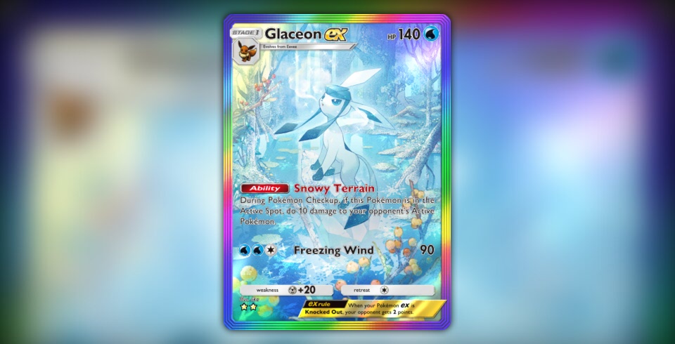 pokemon card glaceon ex Glaceon ex Pokemon Prismatic Evolutions Special Illustration Rare #150 PSA 8 main image 0