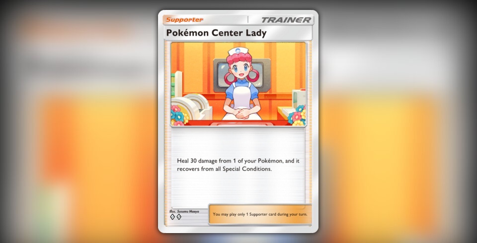 Pokémon Center Lady (Shining Revelry #70/110, 2-Diamonds