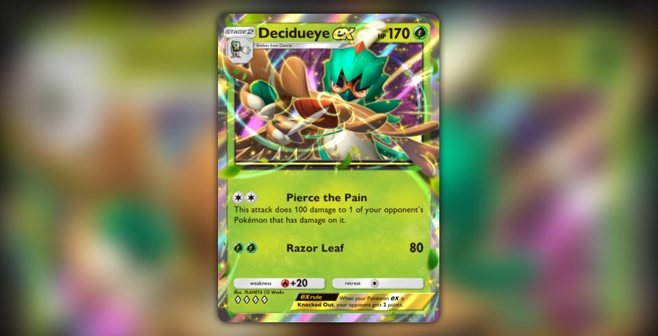 Decidueye ex (Celestial Guardians #12/239, 4-Diamonds) | Pokmon TCG Pocket