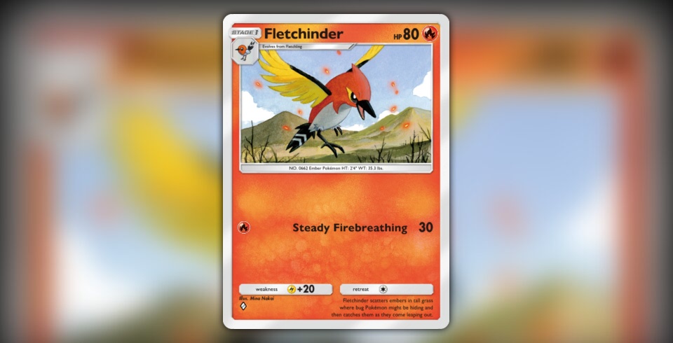 Fletchinder (Celestial Guardians #28/239, 1-Diamond) | Pokmon TCG Pocket