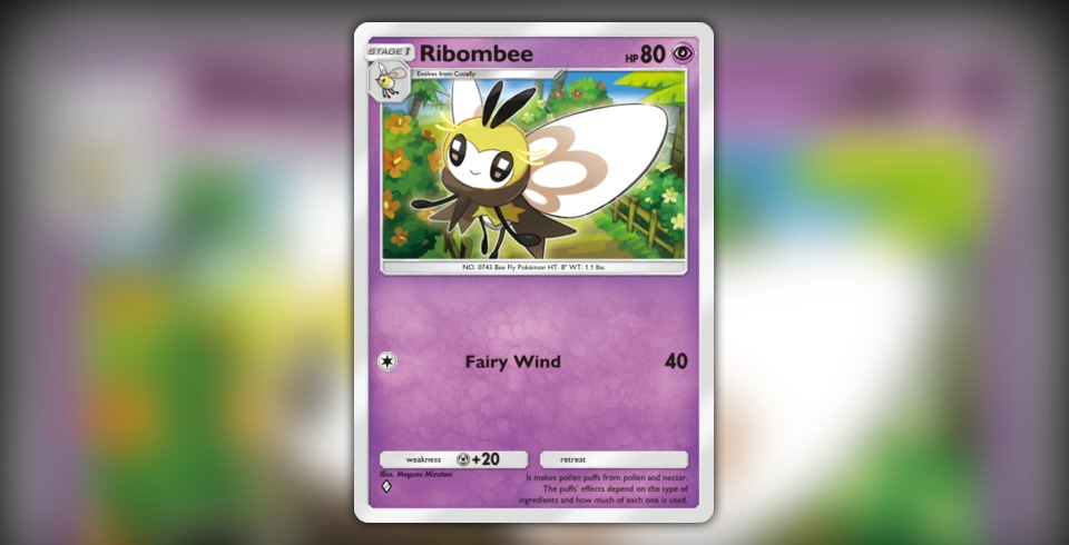 ribombee pokemon card Ribombee - 96/147 main image 1