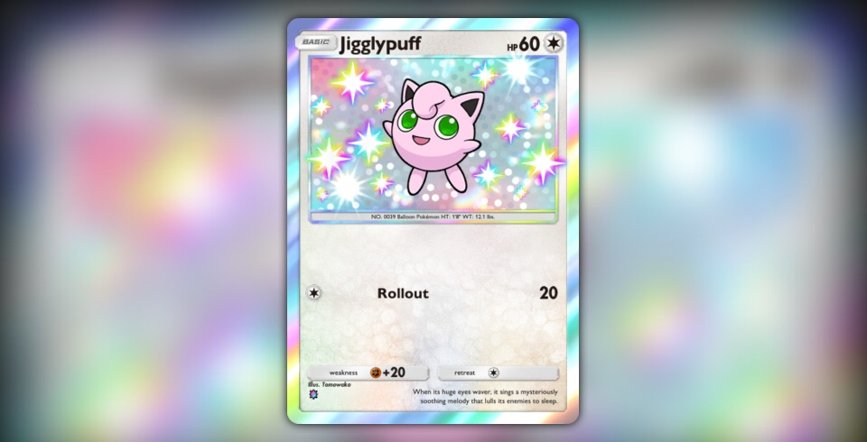 Jigglypuff (#228, ✨, Celestial Guardians) • Pokémon TCG Pocket