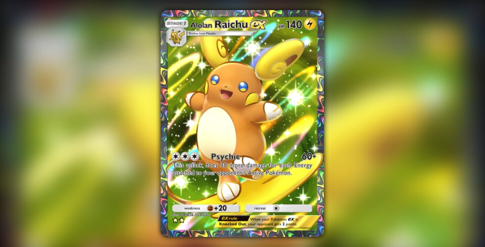 alolan raichu pokemon card Pokemon Card】RAICHU & ALOLAN RAICHU GX【HR】(064/054) (sm10a) Japanese –  Fandom Tokyo main image 1