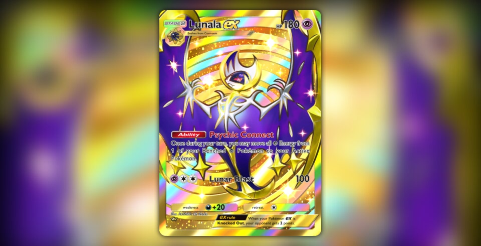 Lunala ex (Celestial Guardians #238/239, Crown) | Pokmon TCG Pocket
