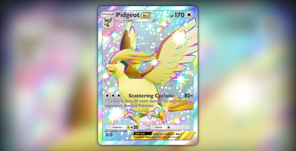 rare pidgeot pokemon card POKÉMON CARD GAME sv3 128/108 SR main image 1
