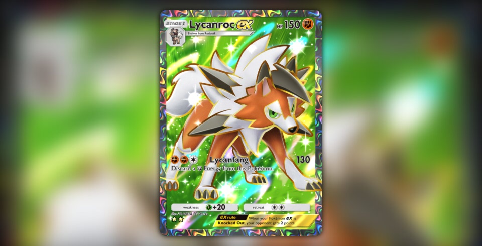 Lycanroc ex (Extradimensional Crisis #78/103, 2-Stars) | Pokémon