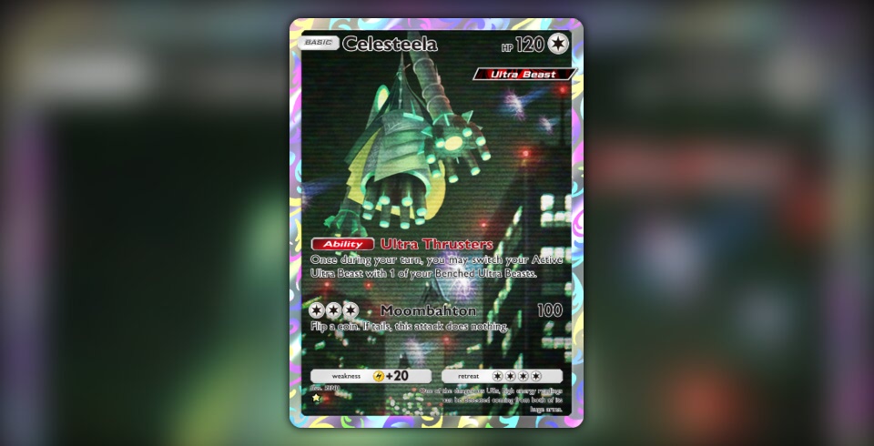 what does ultra beast mean on pokemon cards Pokemon SM Forbidden Light Card: Ultra Beast - Pheromosa - 11/131 - Ra main image 0