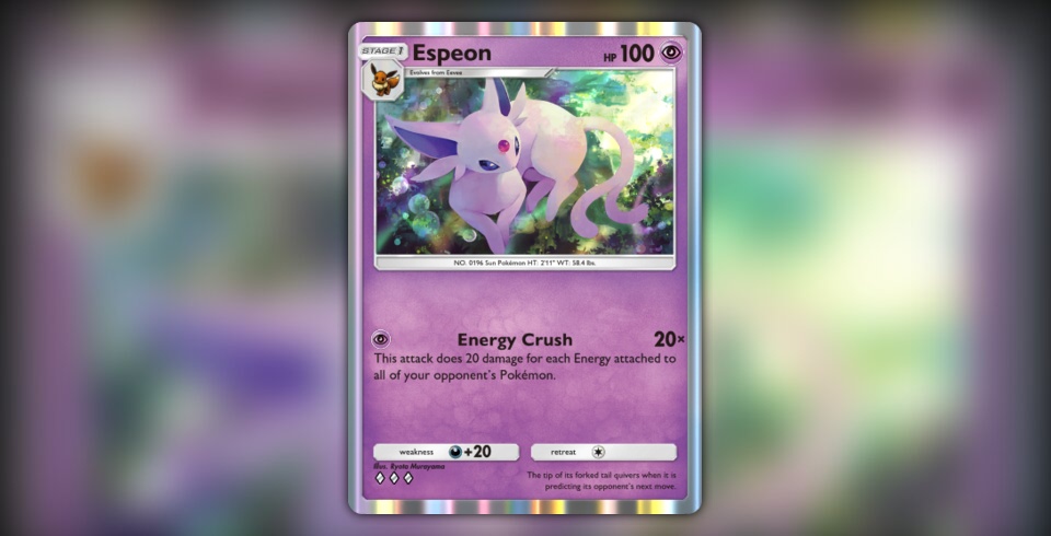 Espeon (#28, ♦️♦️♦️, Eevee Grove) • Pokémon TCG Pocket