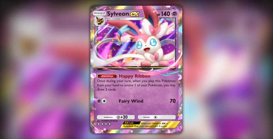 Sylveon ex (Eevee Grove #34/107, 4-Diamonds) | Pokmon TCG Pocket