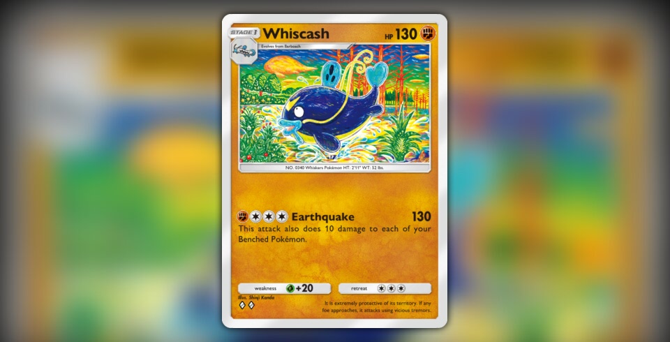 Whiscash (Eevee Grove #39/107, 2-Diamonds) | Pokmon TCG Pocket Whiscash (Eevee Grove #39/107, 2-Diamonds) | Pokmon TCG Pocket