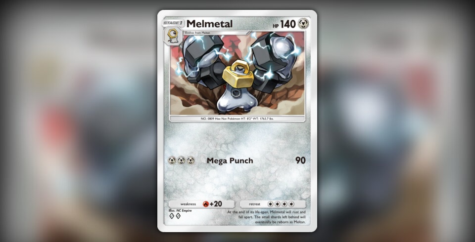 Melmetal (Eevee Grove #50/107, 2-Diamonds) | Pokémon TCG Pocket