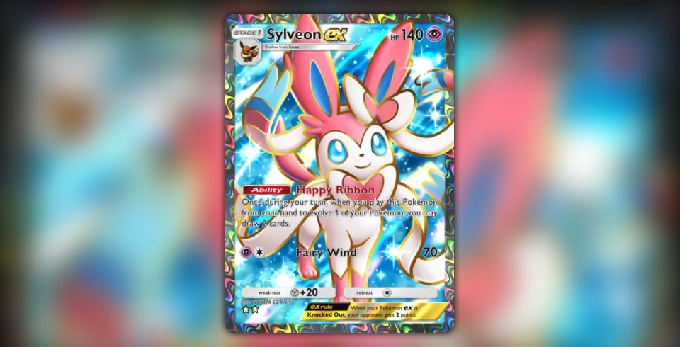 Sylveon ex (#81, Eevee Grove) • Pokémon TCG Pocket