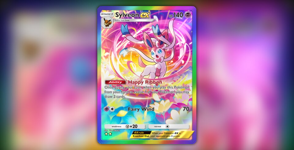 Sylveon EX 英語版 Sylveon ex (#89, Eevee Grove) • Pokémon TCG Pocket