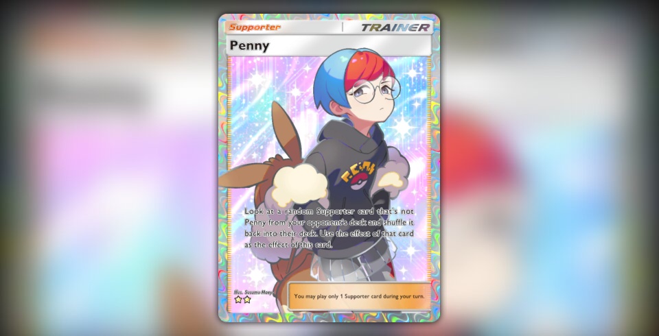 Penny (Eevee Grove #86/107, 2-Stars) | Pokmon TCG Pocket
