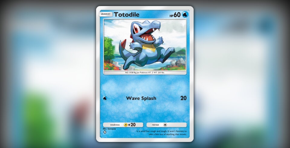 Totodile (Wisdom of Sea and Sky #46/241, 1-Diamond) | Pokmon TCG Pocket
