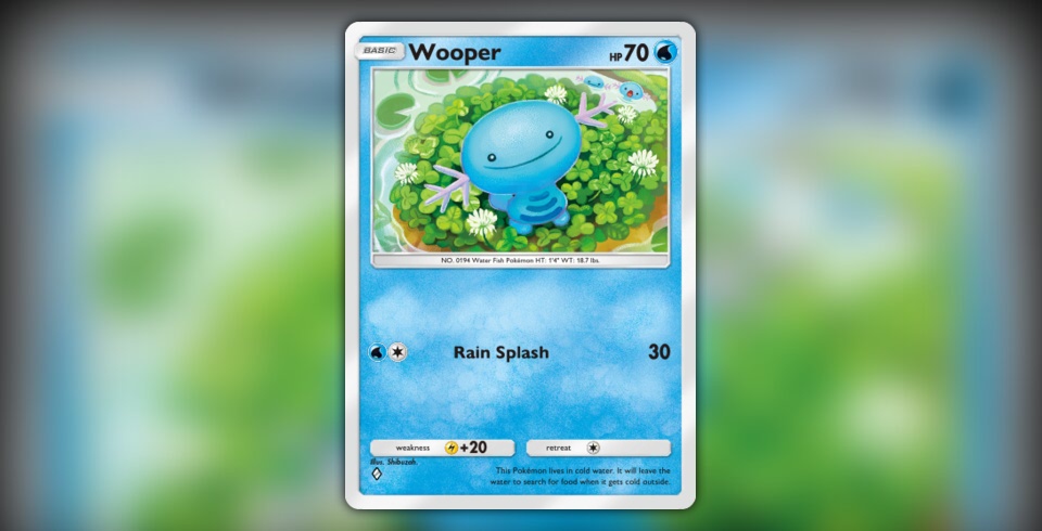 Wooper (Wisdom of Sea and Sky #51/241, 1-Diamond) | Pokmon TCG Pocket