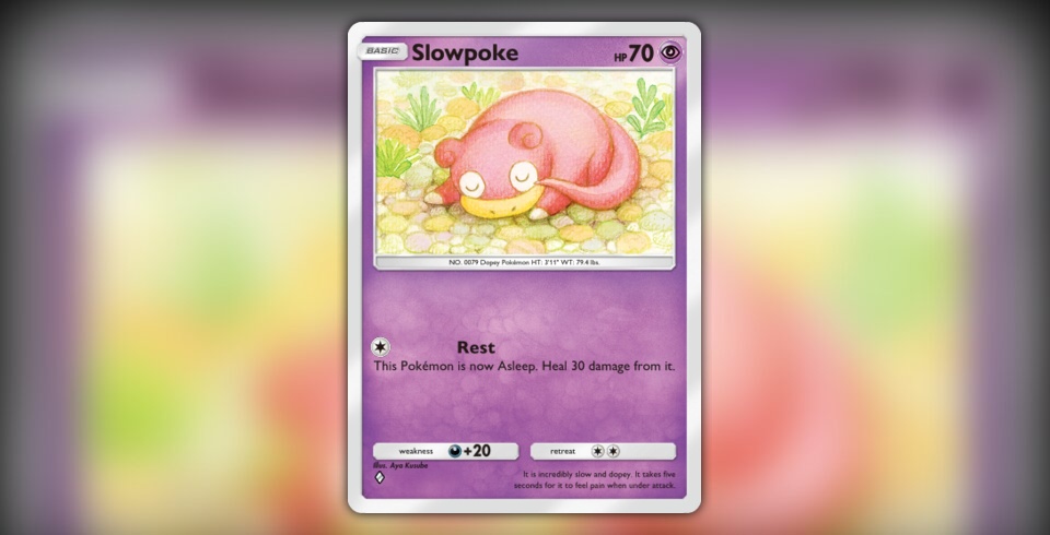 Slowpoke (Wisdom of Sea and Sky #73/241, 1-Diamond) | Pokémon TCG