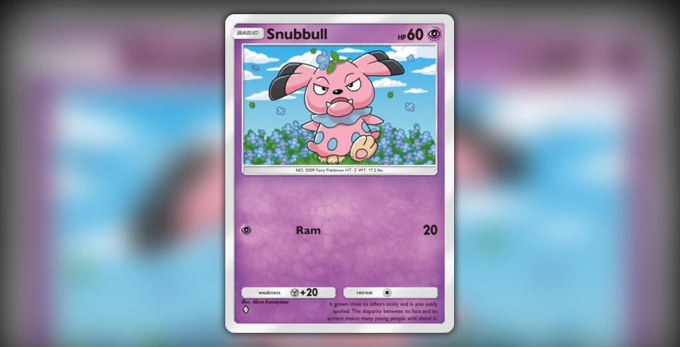 Snubbull (Wisdom of Sea and Sky #88/241, 1-Diamond) | Pokmon TCG Pocket