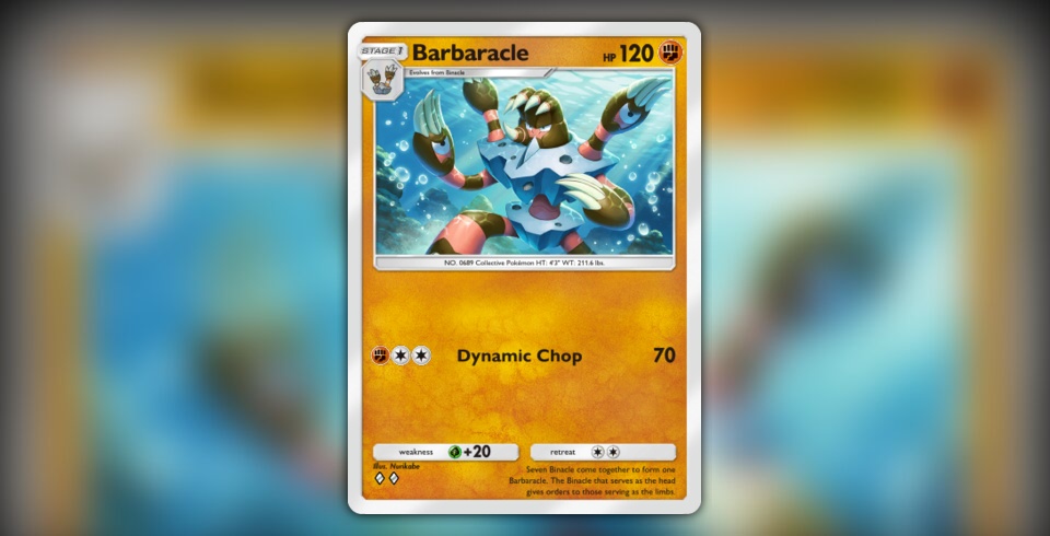 Barbaracle (Wisdom of Sea and Sky #106/241, 2-Diamonds) | Pokmon TCG Pocket