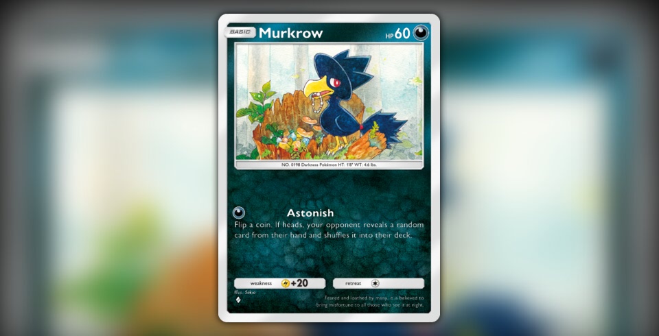 pokemon card murkrow POKÉMON CARD GAME s10a 044/071 C main image 0