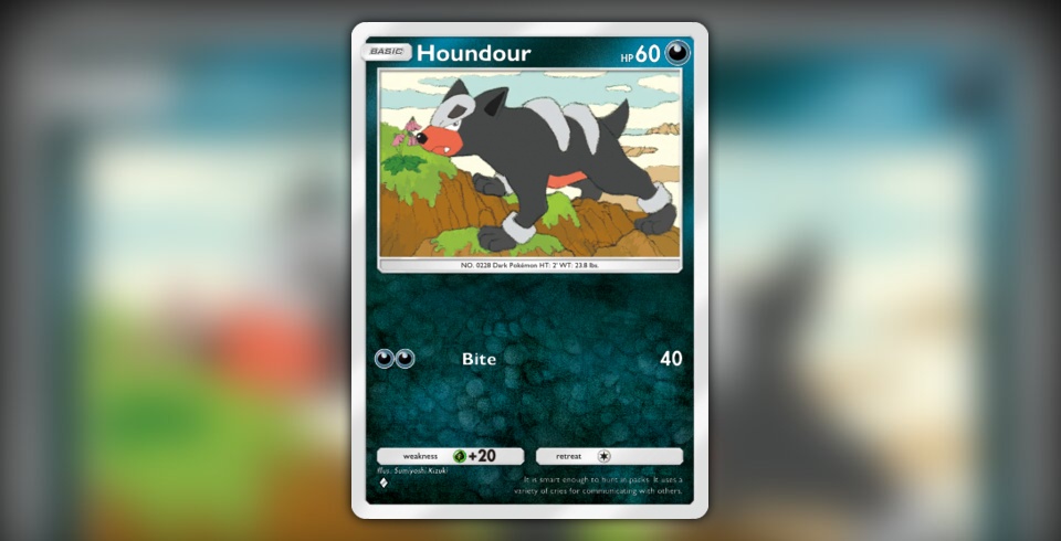 Houndour (Wisdom of Sea and Sky #117/241, 1-Diamond) | Pokmon TCG Pocket