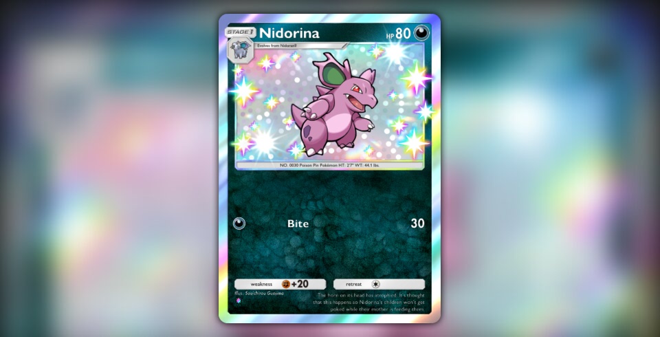 Nidorina (Wisdom of Sea and Sky #224/241, 1-Star Shiny) | Pokmon TCG Pocket Nidorina (Wisdom of Sea and Sky #224/241, 1-Star Shiny) | Pokmon TCG Pocket