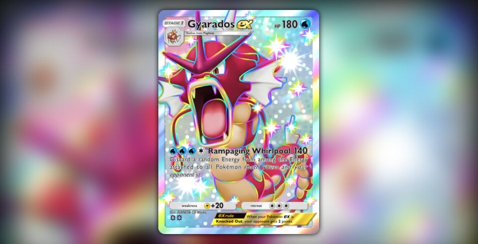 Gyarados ex (#234, ✨✨, Wisdom of Sea and Sky) • Pokémon