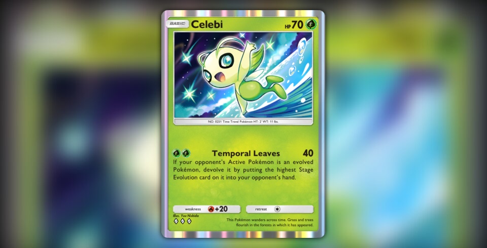 Celebi (Secluded Springs #6/71, 3-Diamonds) | Pokmon TCG Pocket Celebi (Secluded Springs #6/71, 3-Diamonds) | Pokmon TCG Pocket