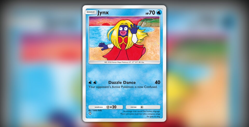 jynx pokemon card 124/165 Jynx ex