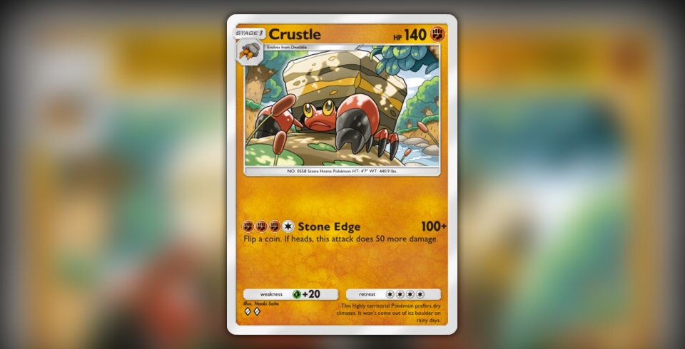 Crustle (Secluded Springs #47/71, 2-Diamonds) | Pokmon TCG Pocket