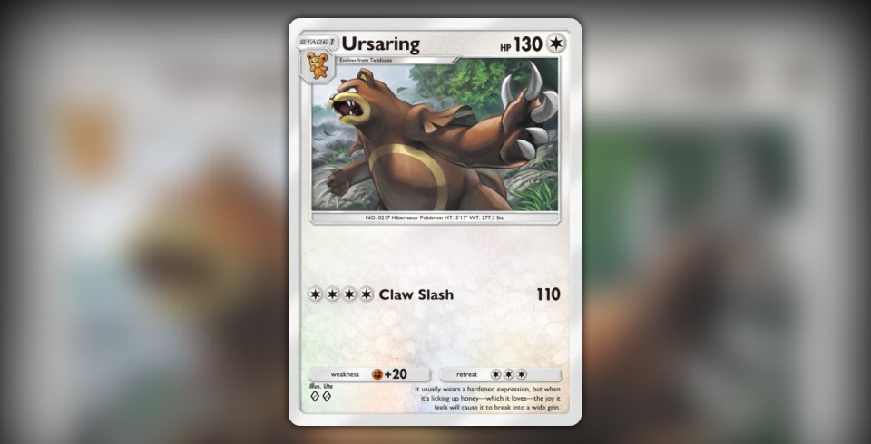 Ursaring (#61, ♦️♦️, Secluded Springs) • Pokémon TCG Pocket