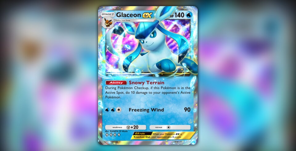pokemon cards glaceon ex Glaceon ex 206/187 SAR main image 0