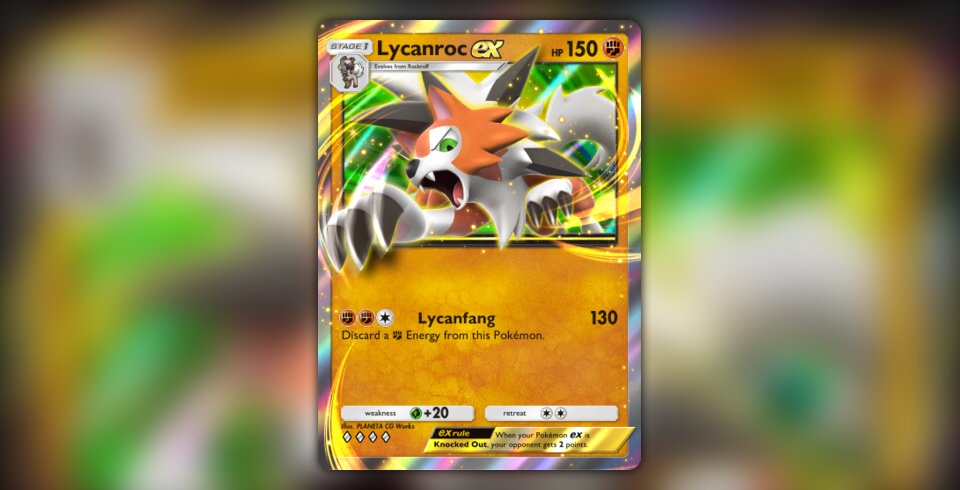 ポケモンカードゲーム LCT Lycanroc ex • Extradimensional Crisis (A3a) #85 – Limitless TCG