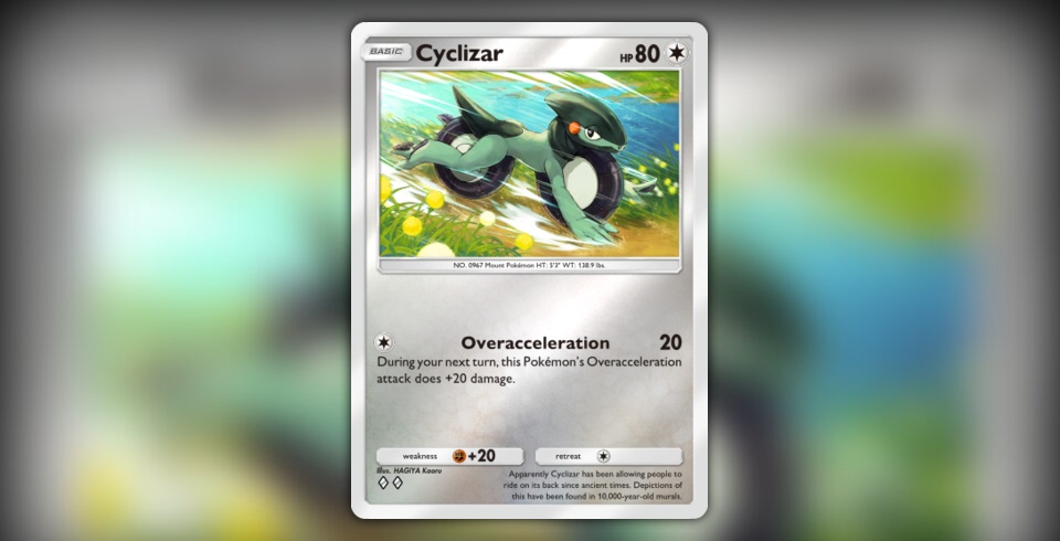 cyclizar pokemon card Pokemon TCG - Cyclizar ex Black Star Promo Jumbo Full Art Holographic Card  018