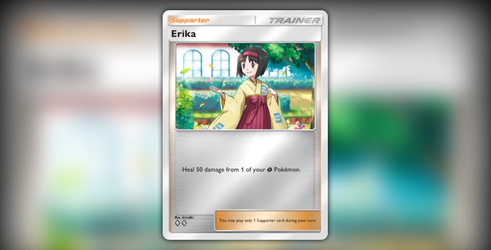 erika☺︎ Erika (Deluxe Pack: ex #329/379, 2-Diamonds) | Pokémon TCG Pocket
