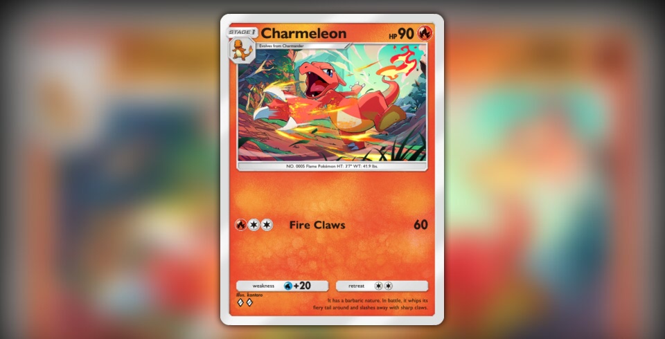 charmander charmeleon charizard pokemon cards Charmeleon C - Pokemon Card 012/103 Blue Flame MA2 I main image 0