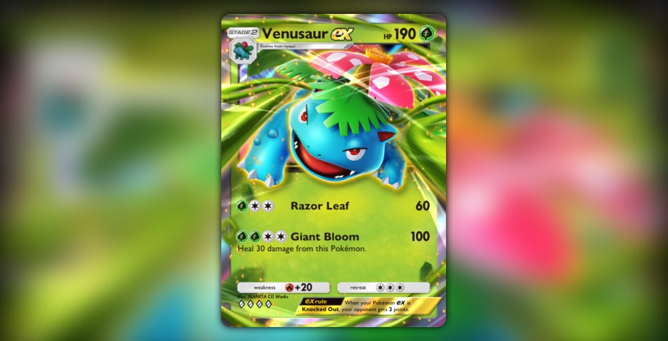 Venusaur ex (Deluxe Pack: ex #5/379, 4-Diamonds) | Pokmon TCG Pocket
